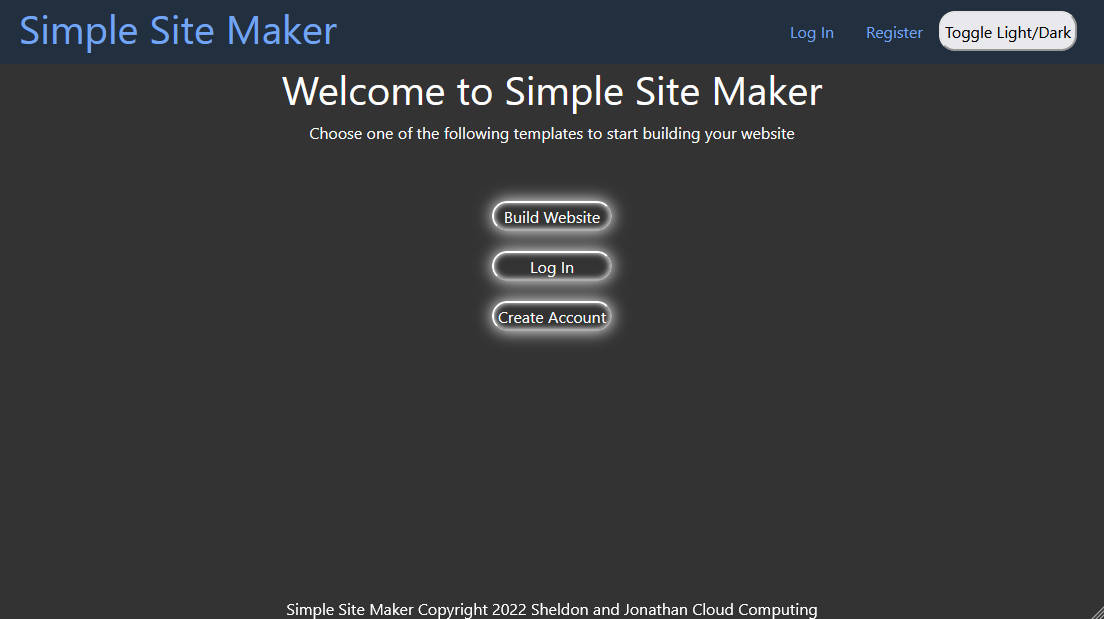 Simple Site Maker Image